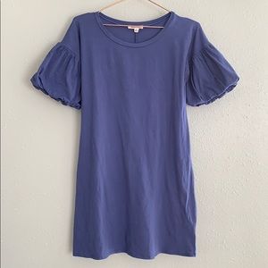 Rolla Coster Puff Sleeve Shirt Dress - S